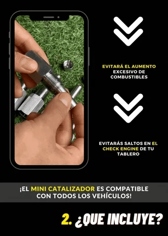 Mini Catalizador Recto